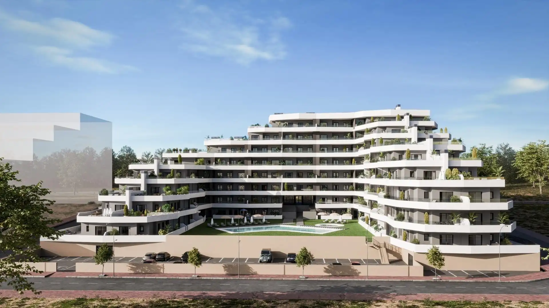 Apartamento con piscina en venta en San Miguel de Salinas