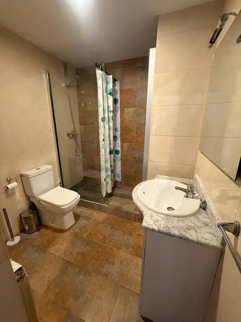 Bathroom of Flat for rent in Barcelona  with Heating