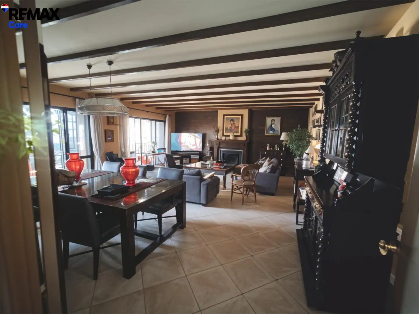 Living room of Houses for sale in Marbella  with Private garden, Terrace and Swimming Pool