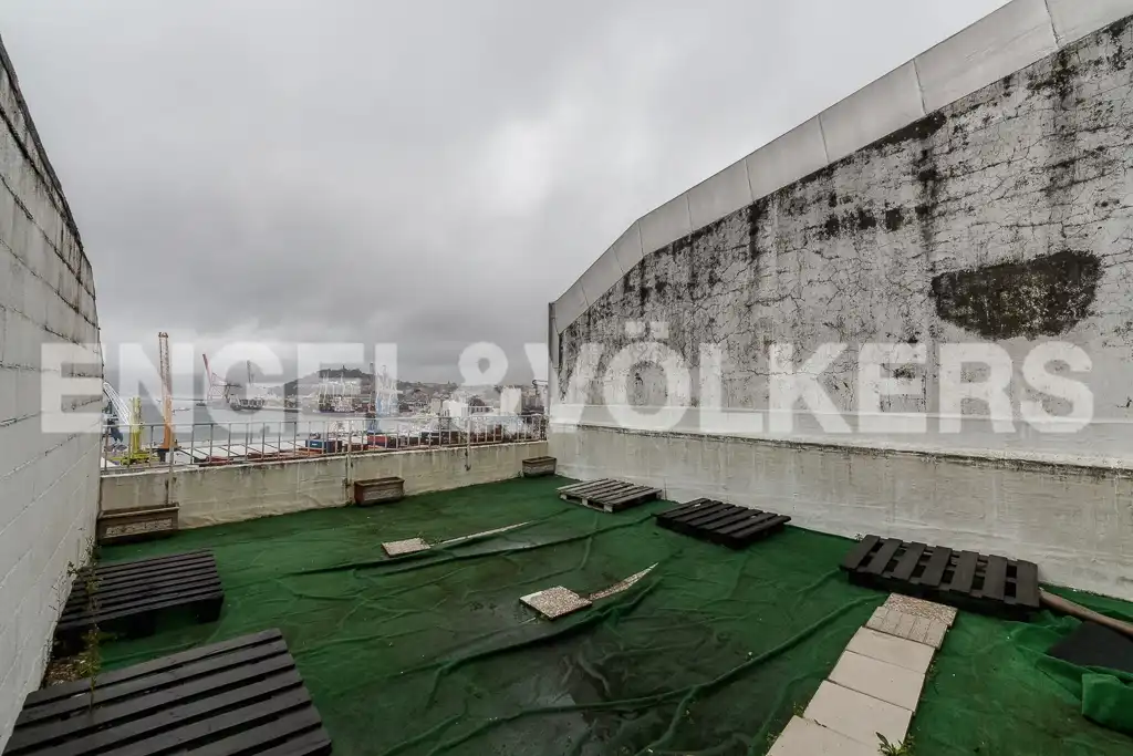Vista exterior de Pis de lloguer en Vigo  amb Calefacció i Terrassa