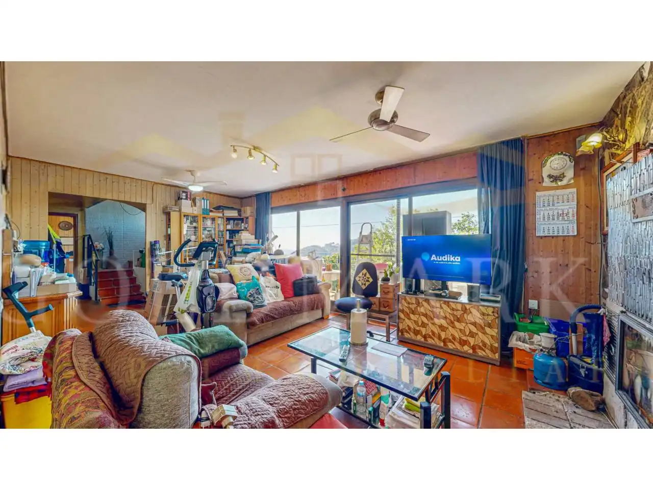 Living room of Houses for sale in Corbera de Llobregat  with Private garden, Terrace and Swimming Pool