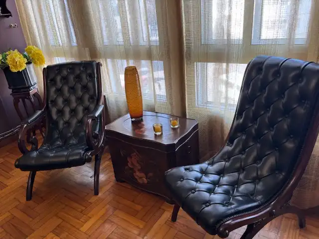 Sala d'estar de Dúplex en venda en Ferrol amb Calefacció, Parquet i Terrassa