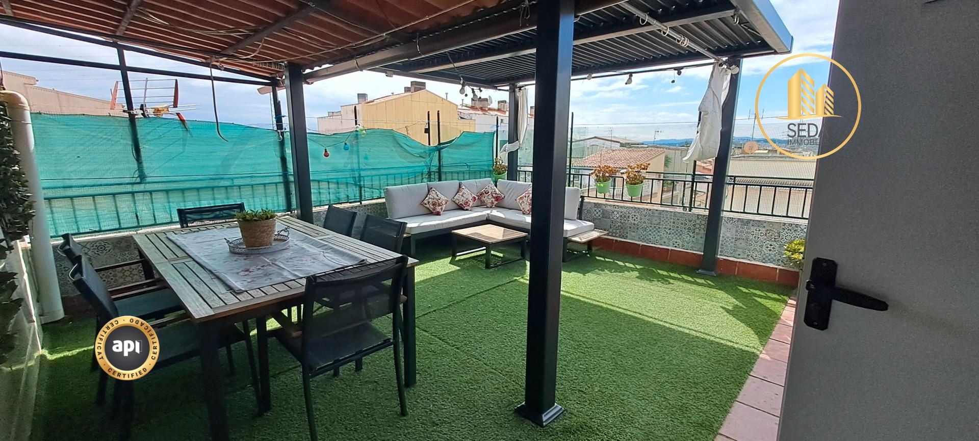 Terraza de Ático en venta en Terrassa con Calefacción, Parquet y Terraza