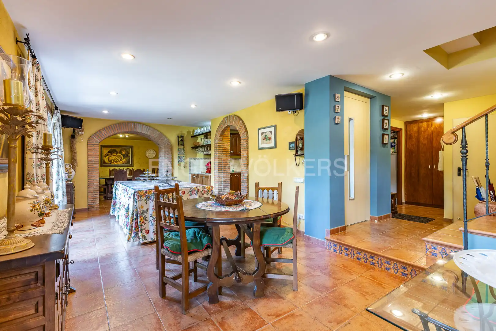 Cocina de Casa o chalet de alquiler en Sant Cugat del Vallès con Calefacción, Jardín privado y Piscina