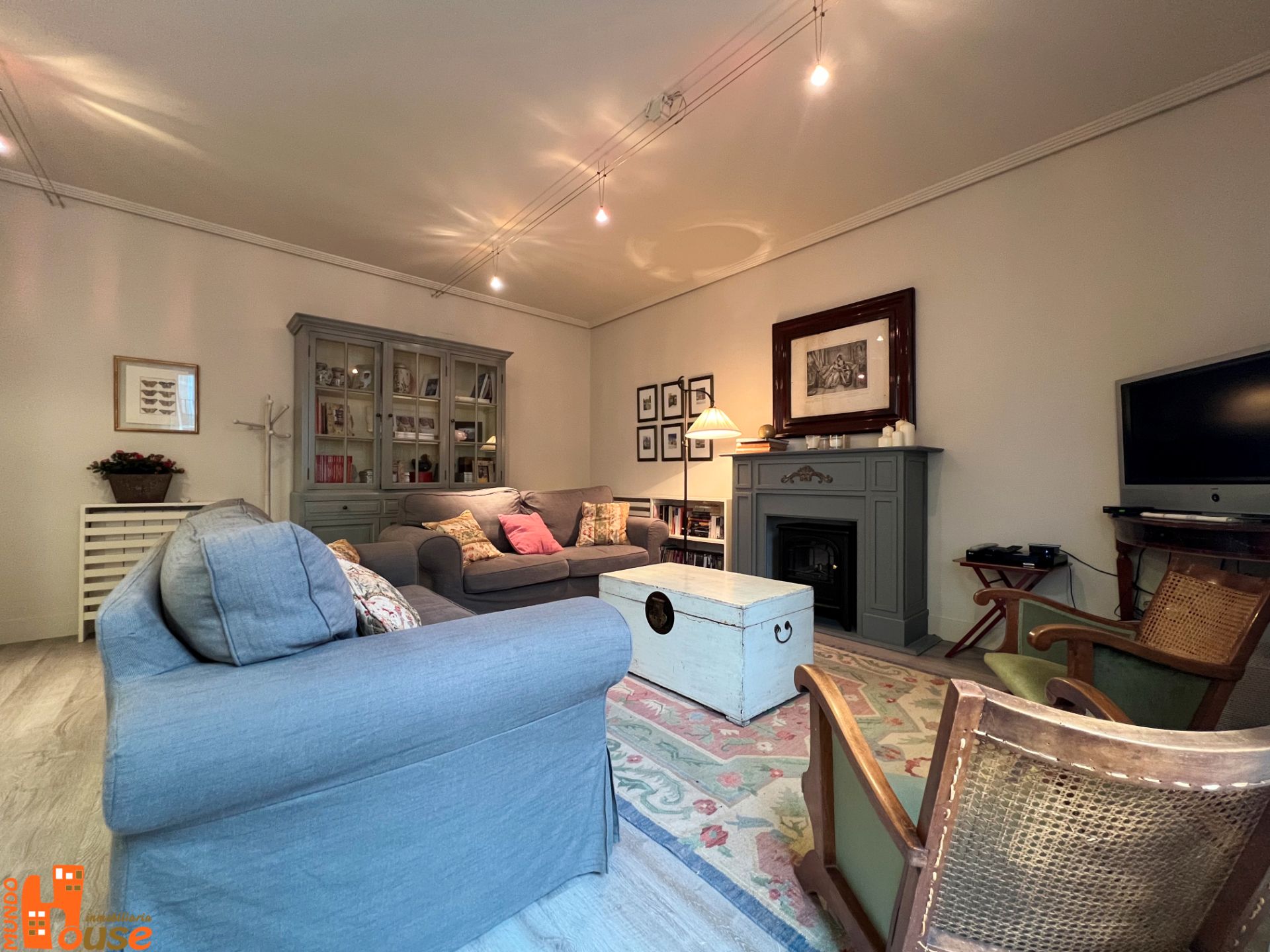 Living room of Flat for sale in Real Sitio de San Ildefonso  with Heating and Furnished