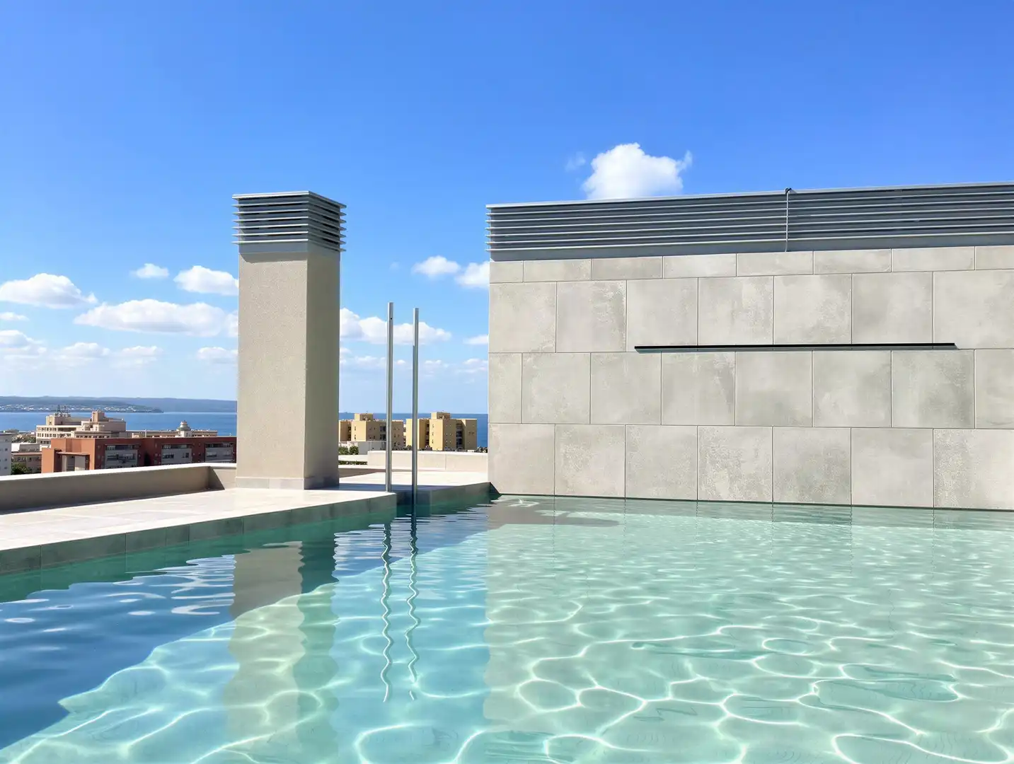 Piscina de Apartament en venda en  Palma de Mallorca amb Aire condicionat, Terrassa i Traster