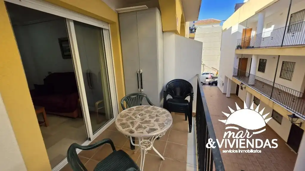 Terrasse von Wohnungen zum Verkauf in Garrucha mit Klimaanlage, Heizung und Terrasse