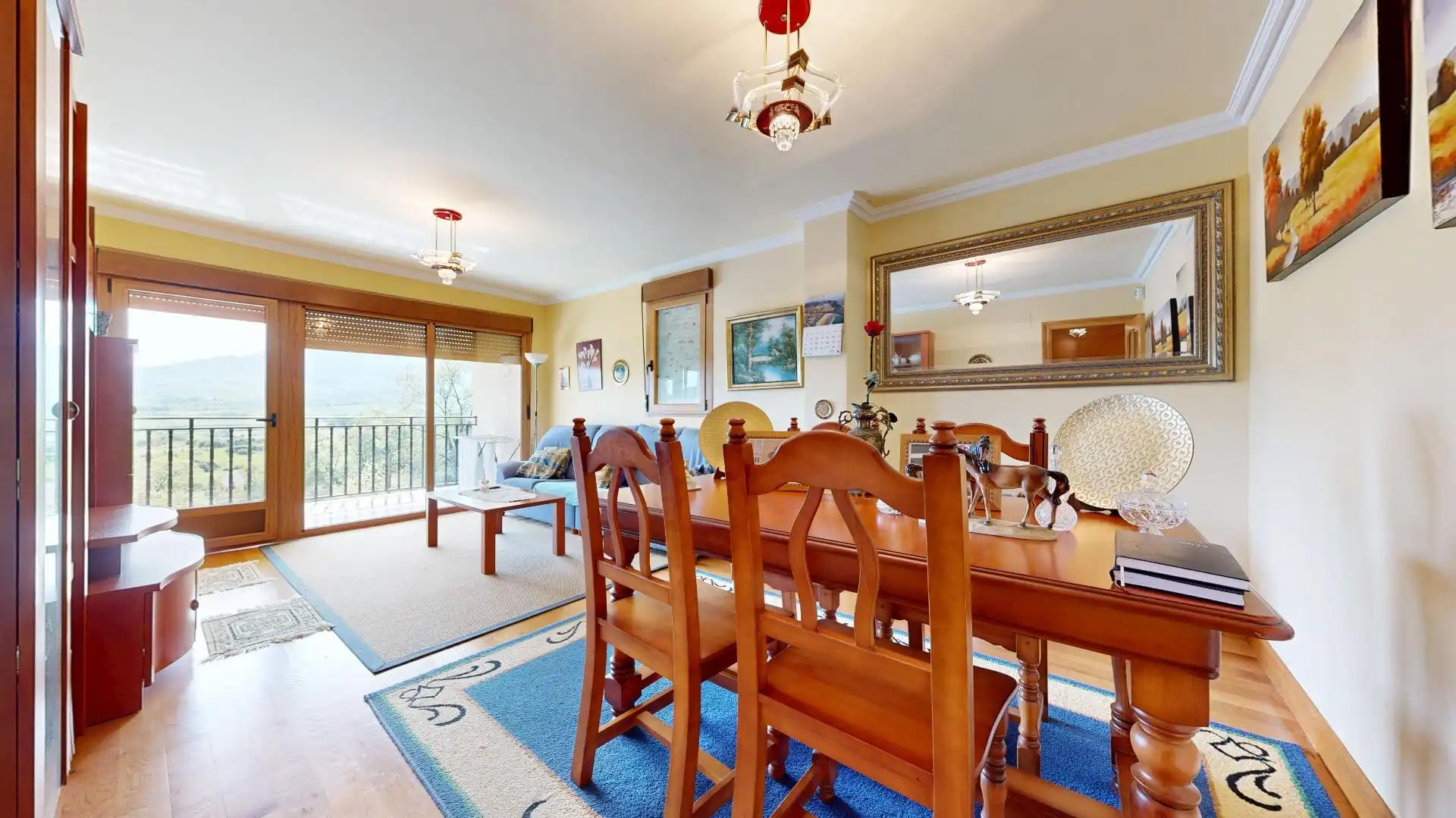 Esszimmer von Haus oder Chalet zum Verkauf in Valle de Mena mit Heizung, Privatgarten und Terrasse