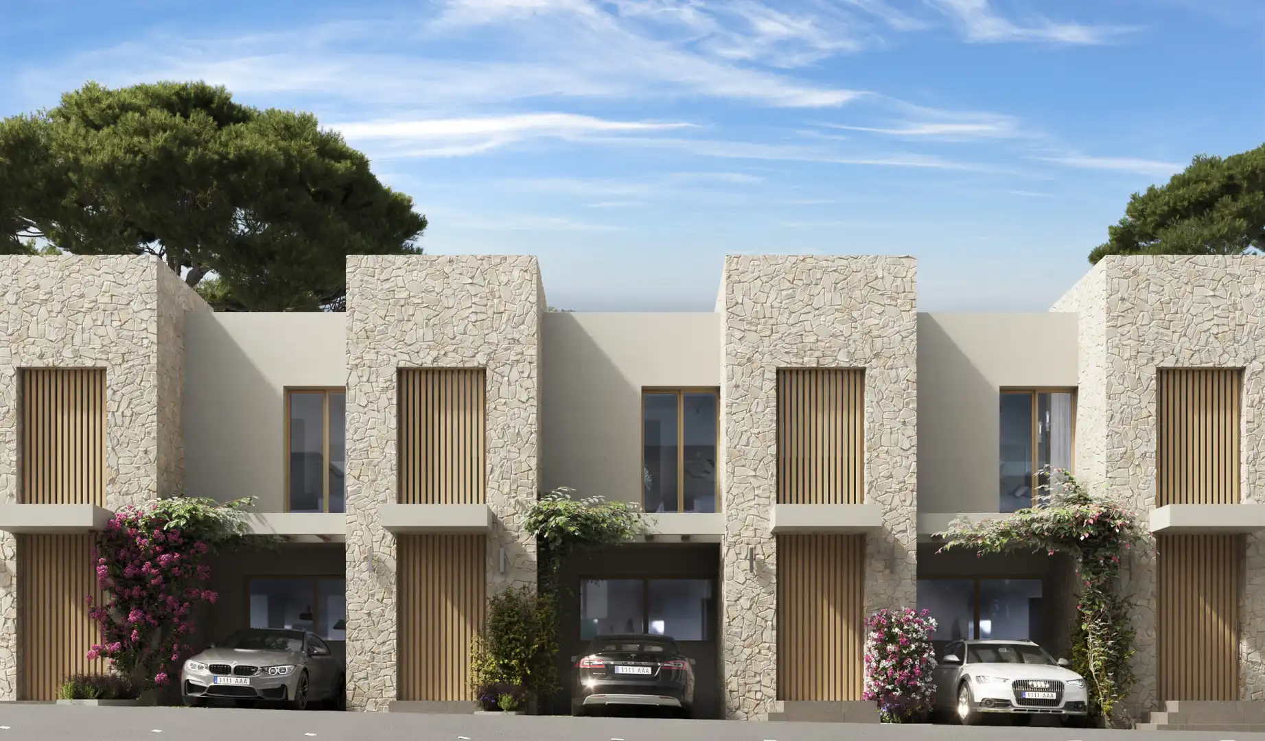Vista exterior de Casa o chalet en venta en Manilva con Aire acondicionado, Calefacción y Jardín privado