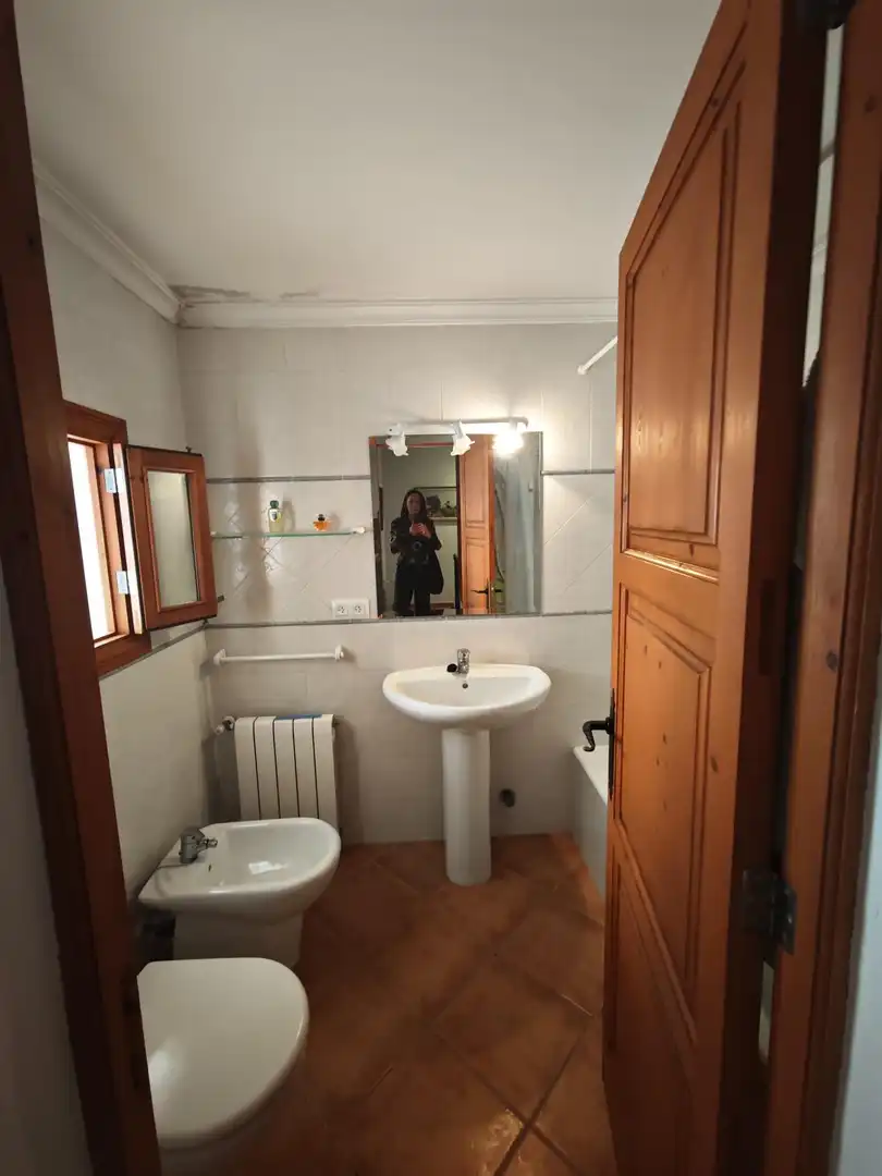 Badezimmer von Haus oder Chalet zum Verkauf in Pollença mit Klimaanlage, Heizung und Terrasse