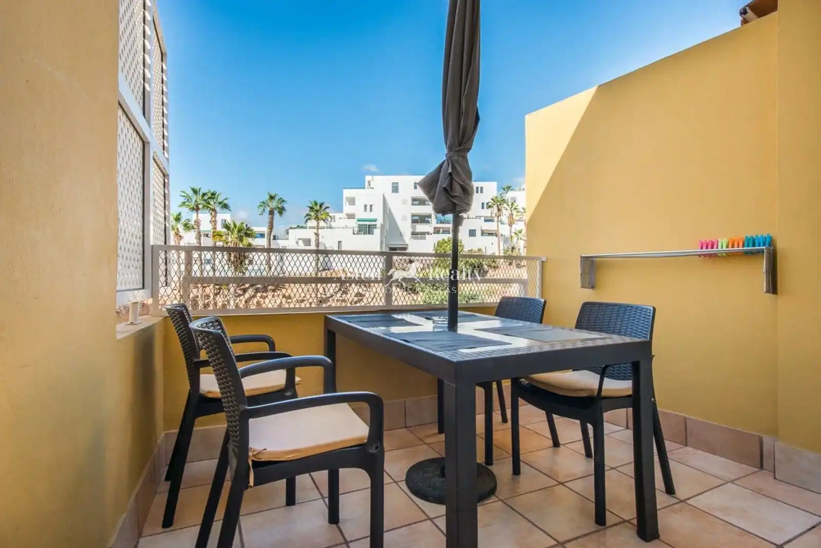 Terrasse von Dachboden zum Verkauf in Adeje mit Terrasse, Schwimmbad und Alarm