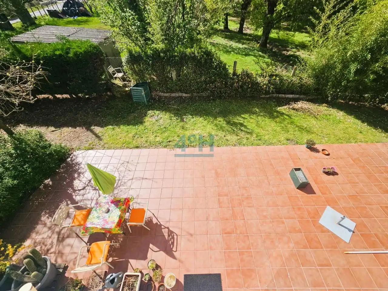 Jardí de Casa o xalet en venda en Nogueira de Ramuín amb Calefacció, Jardí privat i Terrassa