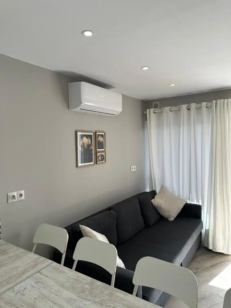 Sala de estar de Apartamento de alquiler en Mogán con Aire acondicionado, Terraza y Amueblado