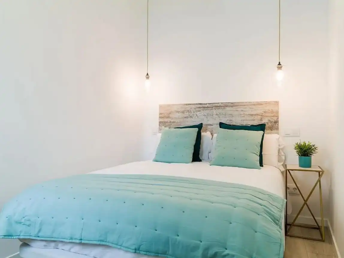 Dormitori de Apartament per a compartir en Zamora Capital  amb Aire condicionat i Moblat