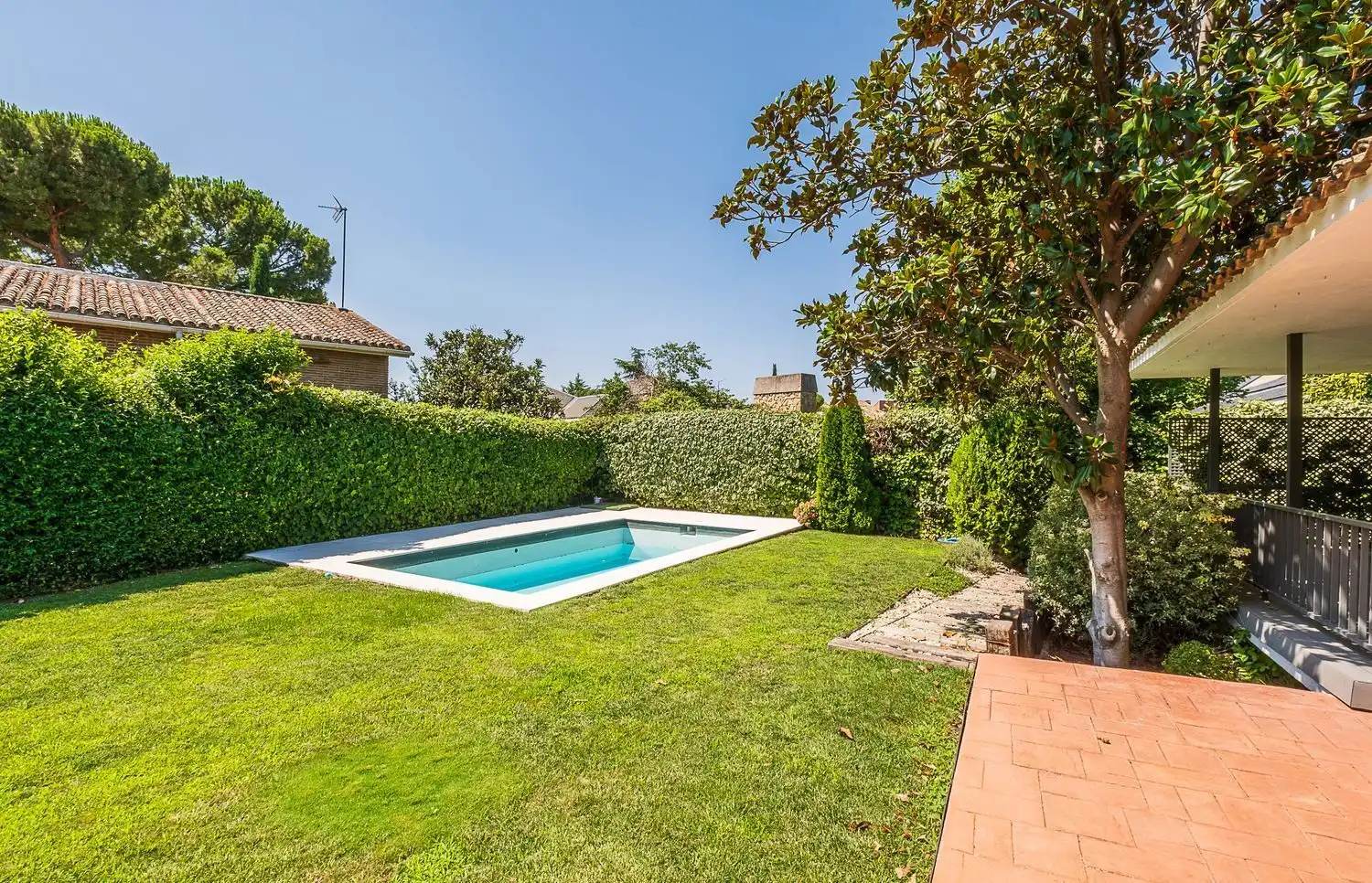 Villa mit Pool zur Miete in Osa Mayor, imagen 75