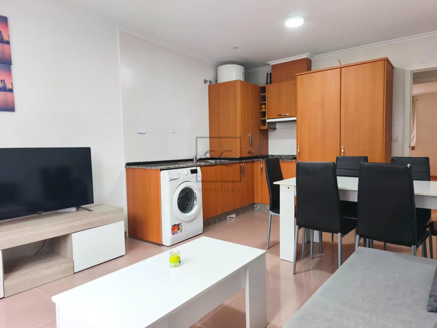 Kitchen of Apartments for sale in Ares  with Private garden, Furnished and Community pool