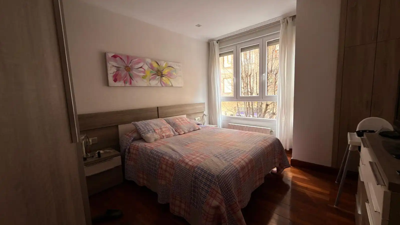 Schlafzimmer von Wohnung zum Verkauf in Bilbao  mit Terrasse und Möbliert