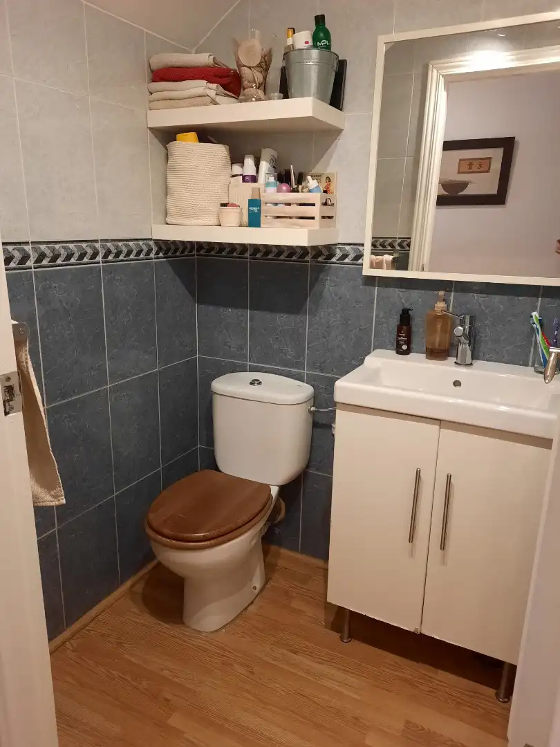 Bathroom of Detached homes for sale in Almendralejo  with Air Conditioner, Parquet flooring and Terrace