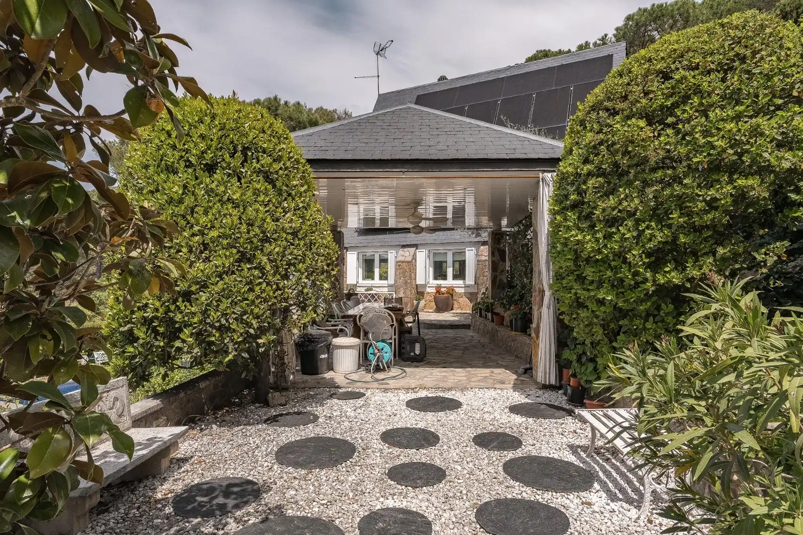 Terrassa de Casa o xalet en venda en Vacarisses amb Aire condicionat, Calefacció i Jardí privat