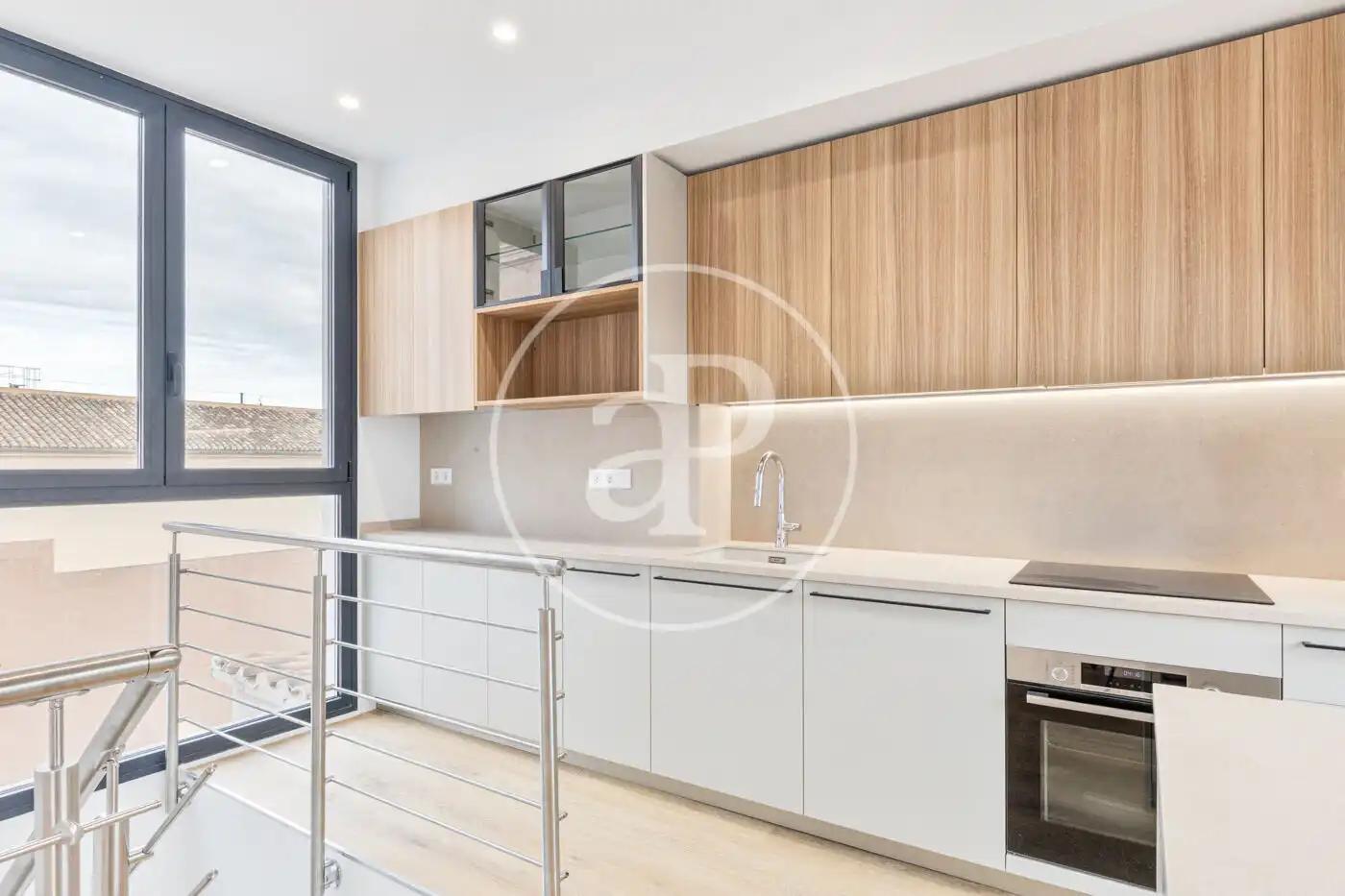 Cocina de Ático en venta en Valencia con Aire acondicionado, Calefacción y Terraza