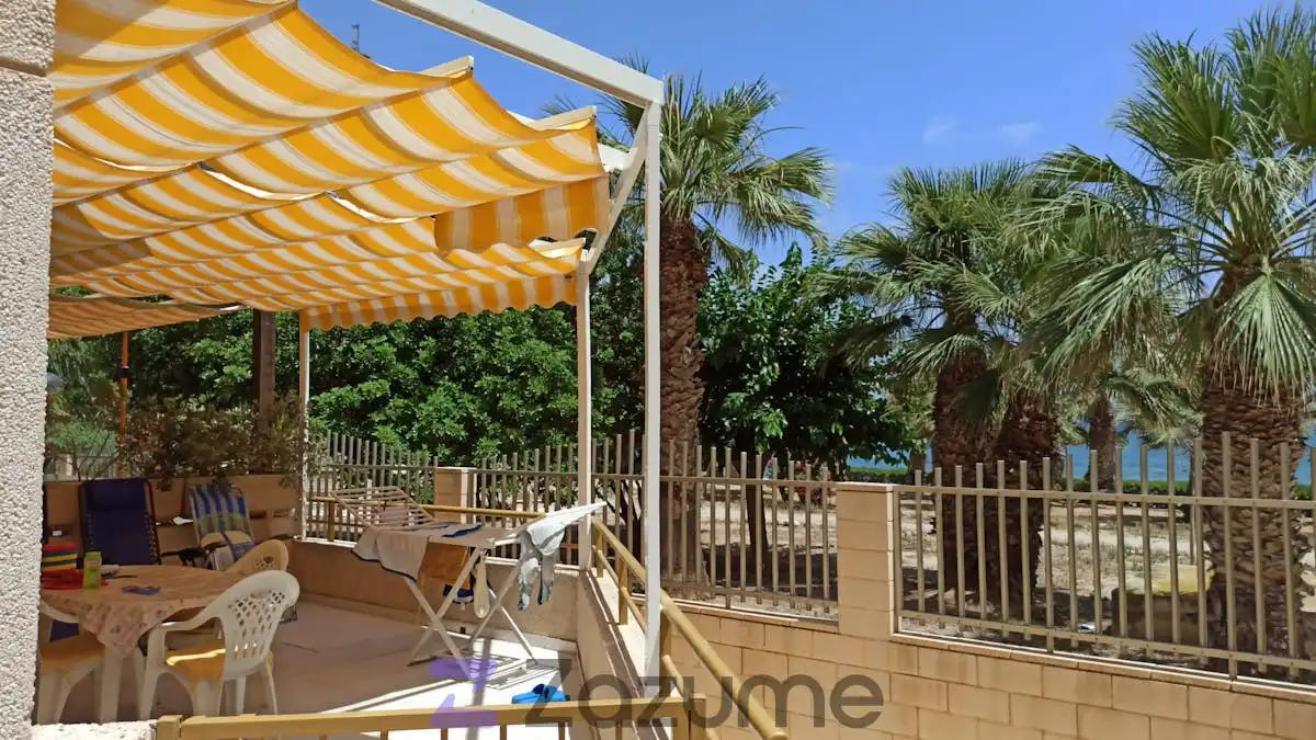 Terrace of Apartments for rent in El Campello  with Air Conditioner, Private garden and Terrace