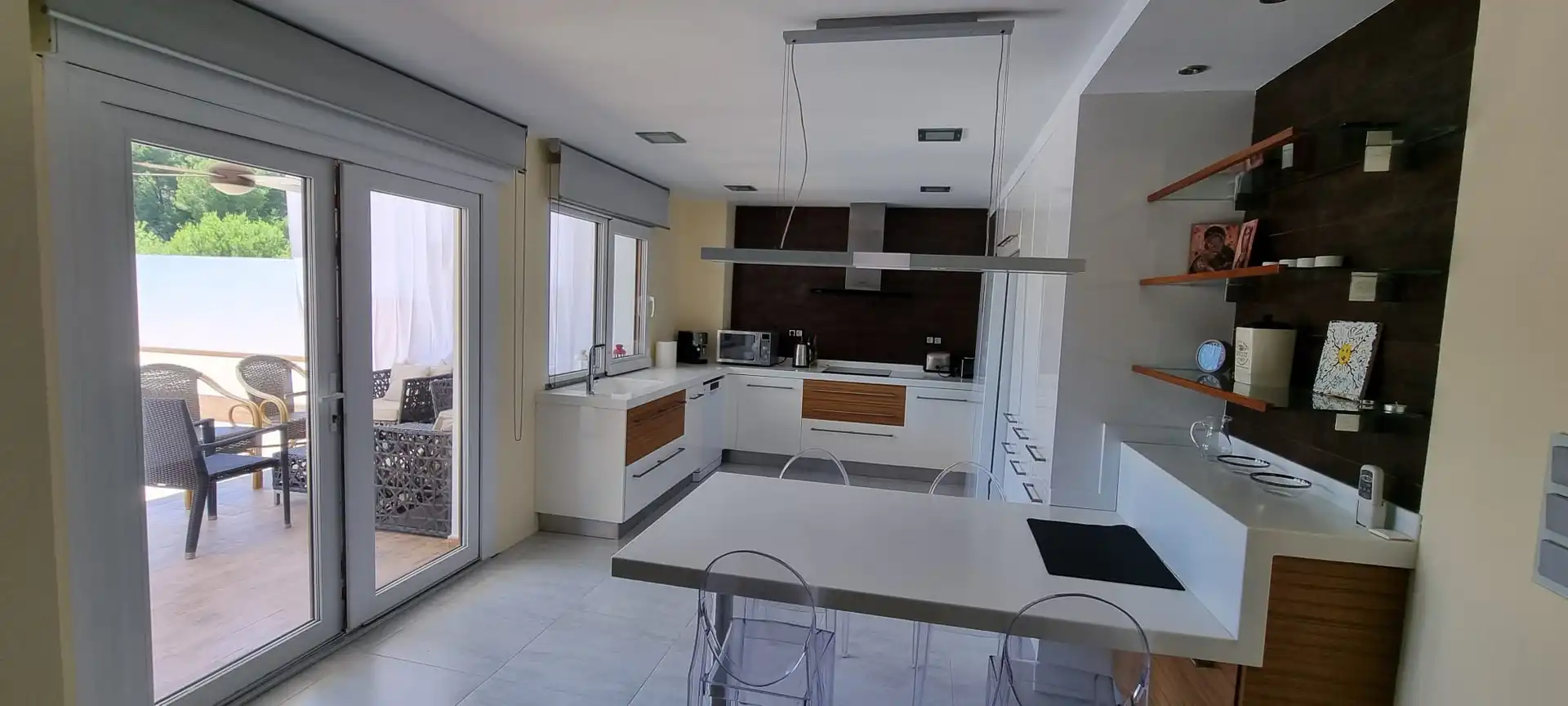 Cocina de Casa o chalet en venta en Altea con Aire acondicionado, Calefacción y Jardín privado