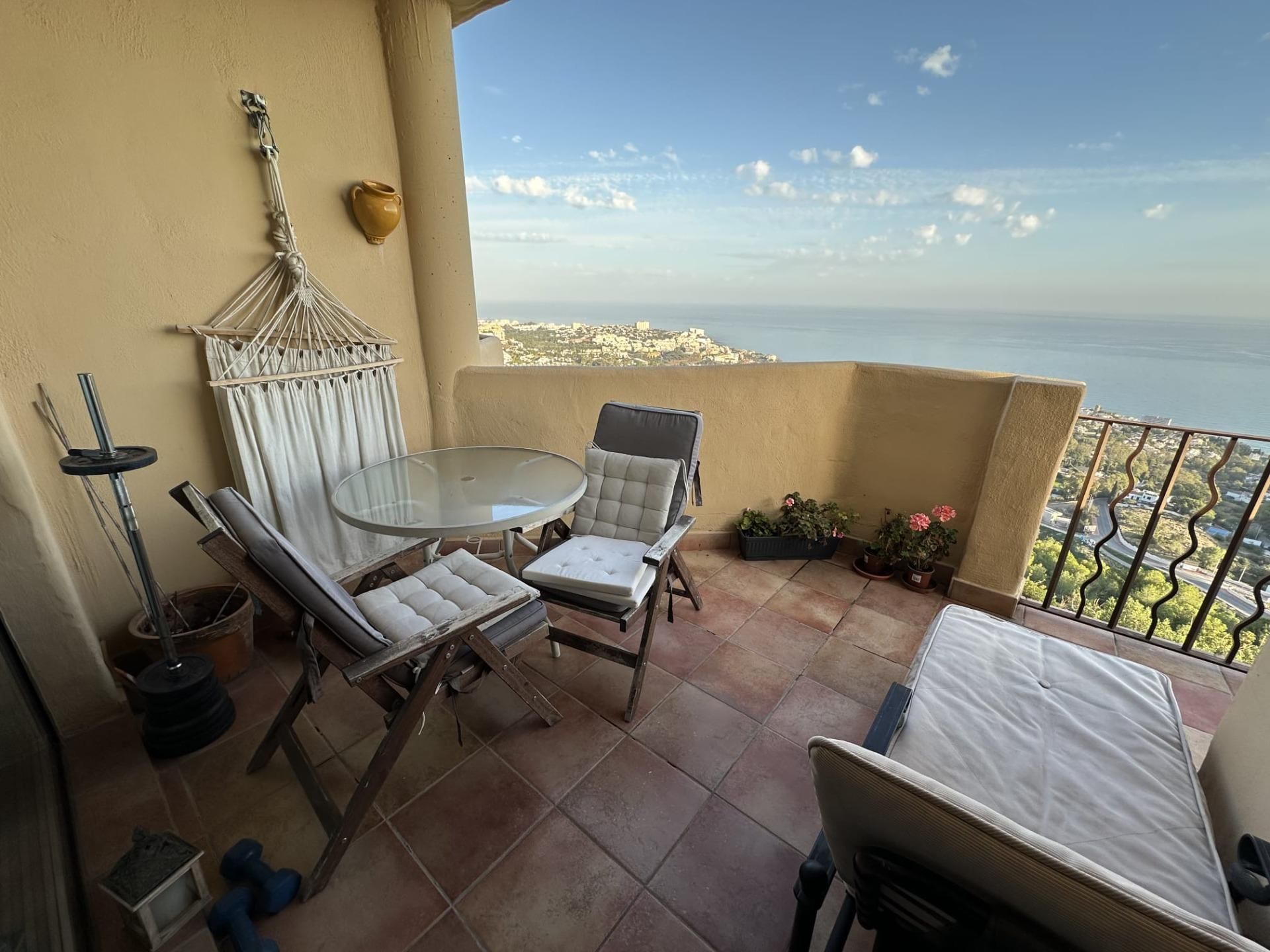 Terrace of Flat for sale in Benalmádena  with Air Conditioner, Heating and Terrace