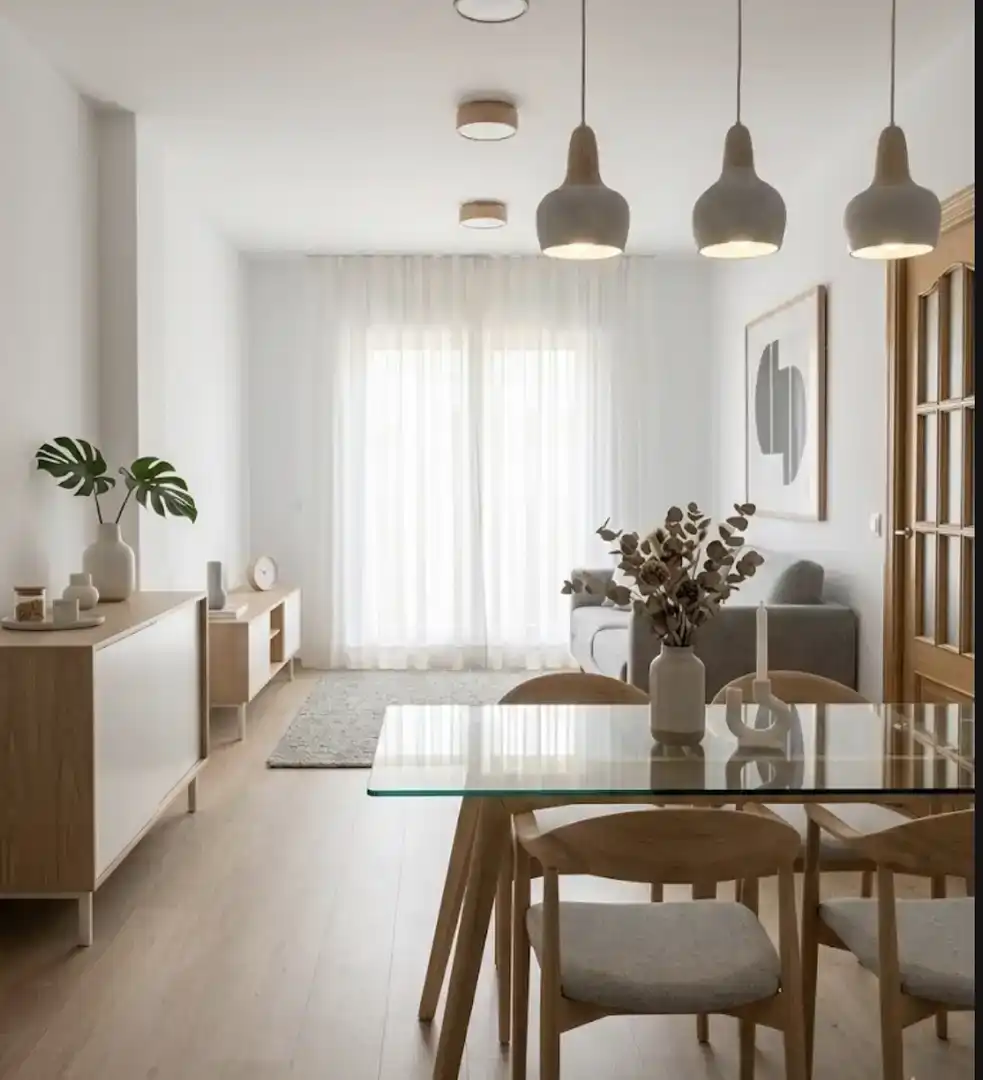 Wohnzimmer von Dachboden zum Verkauf in Chauchina mit Klimaanlage und Balkon