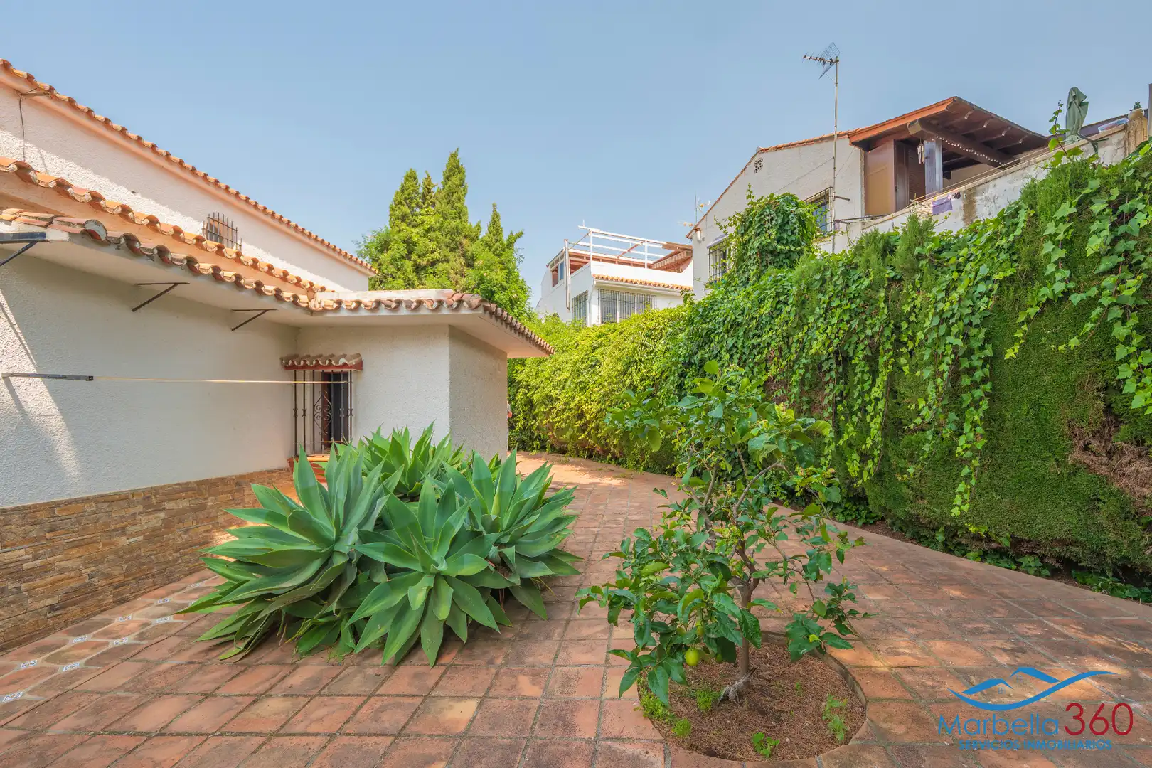 Jardín de Casa o chalet en venta en Marbella con Aire acondicionado, Jardín privado y Terraza