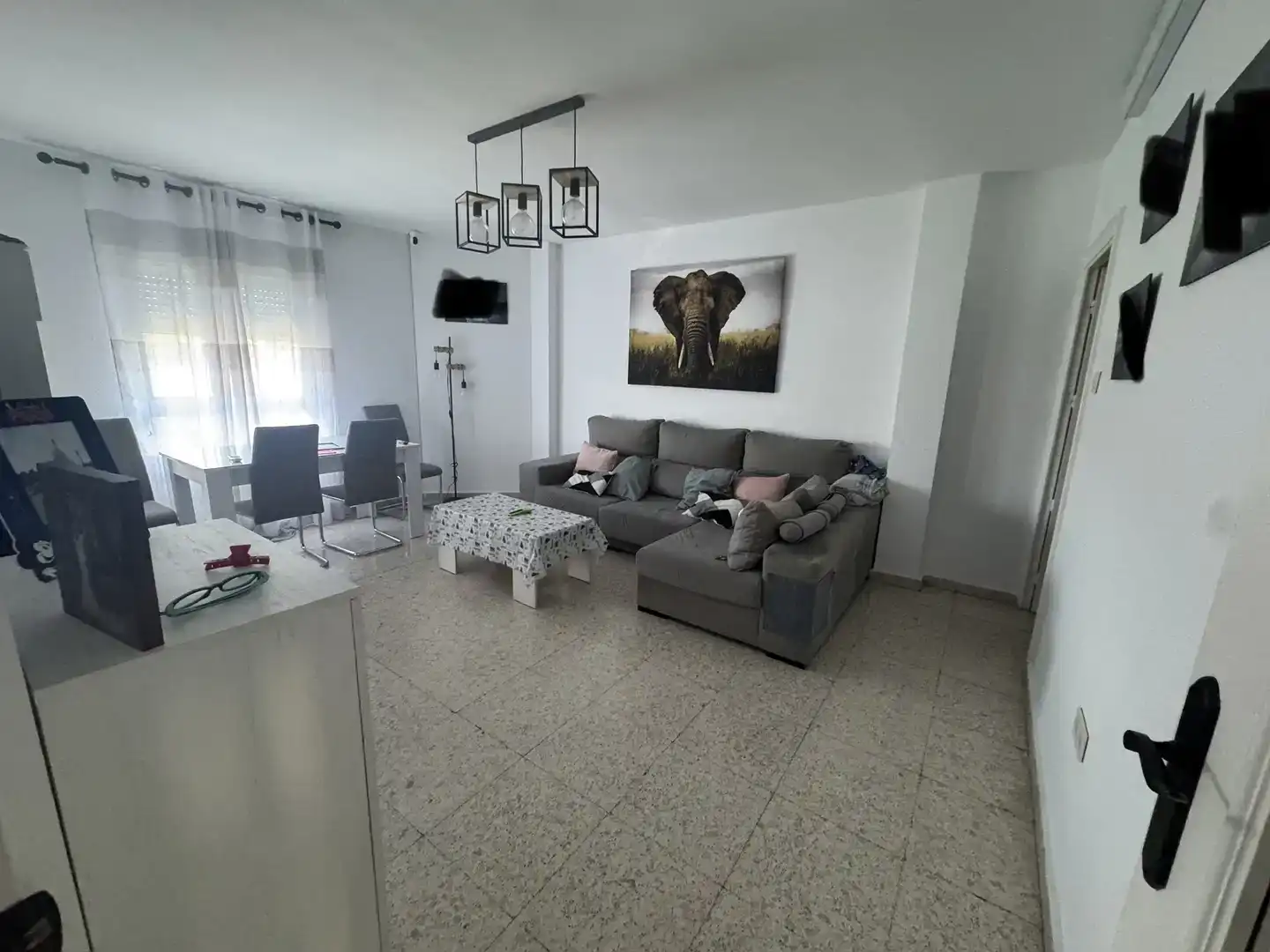 Sala d'estar de Pis en venda en Jaén amb Aire condicionat i Balcó