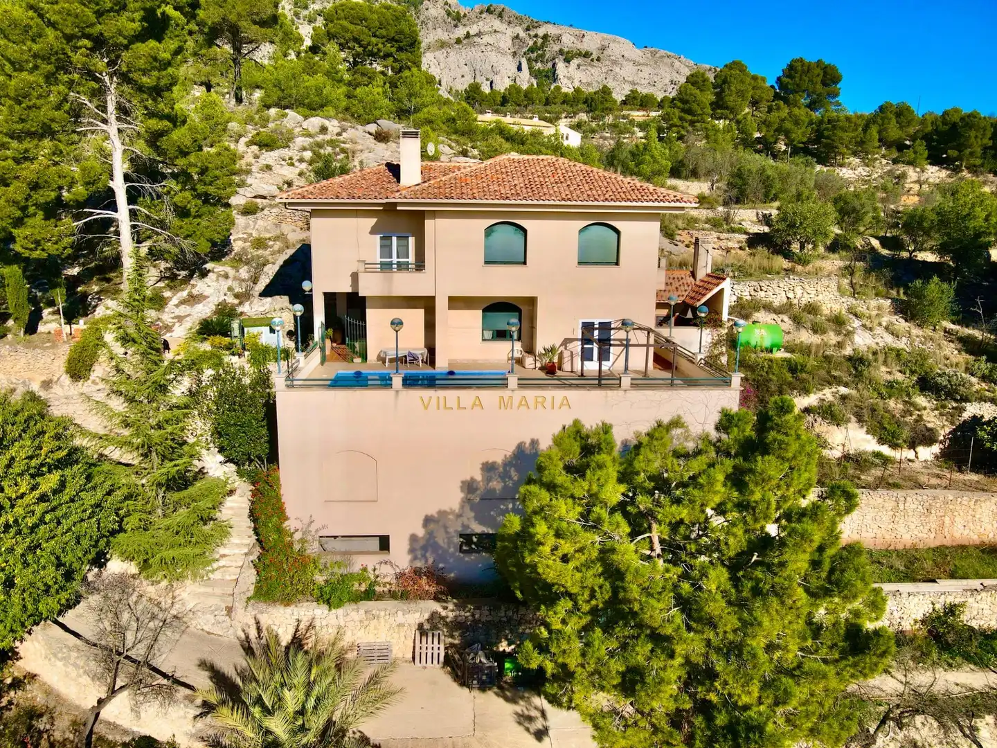 Exterior view of Houses for sale in Cocentaina  with Heating, Private garden and Parquet flooring