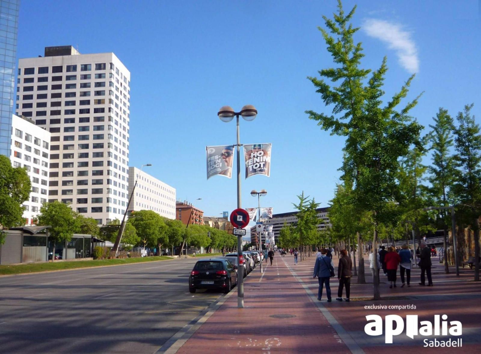 Vista exterior de Piso en venta en Sabadell