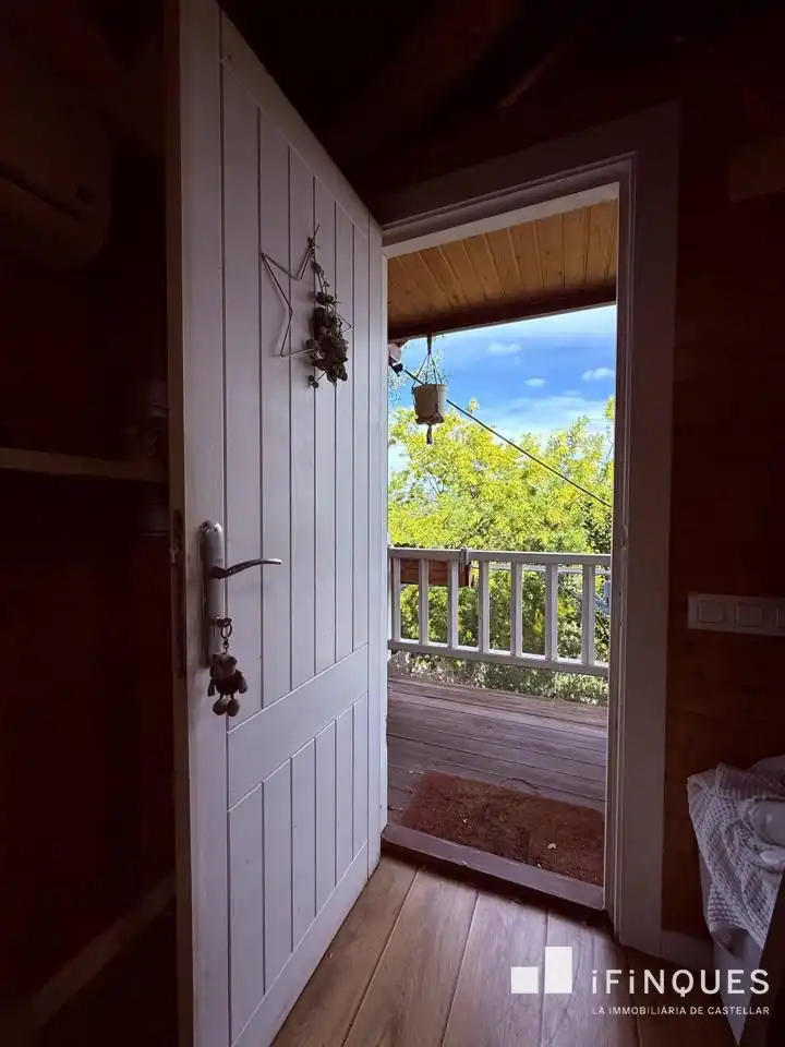 Balcony of Houses for sale in Castellar del Vallès  with Air Conditioner, Heating and Private garden