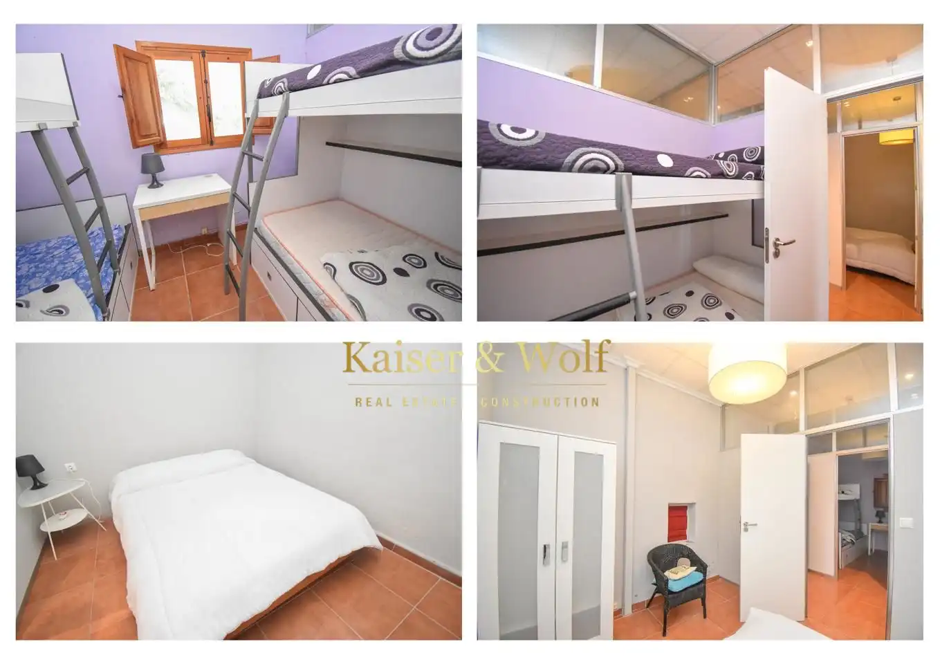 Schlafzimmer von Country house zum Verkauf in Elche / Elx mit Klimaanlage, Privatgarten und Terrasse