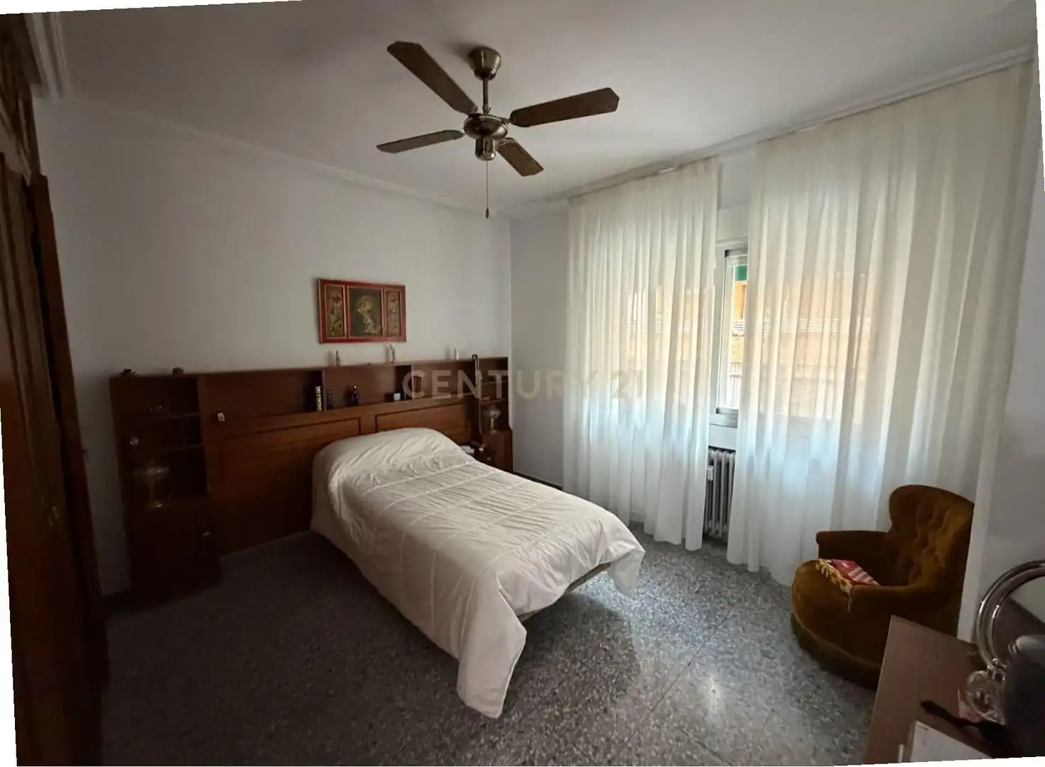 Bedroom of Flat for sale in Cáceres  with Air Conditioner and Washing machine