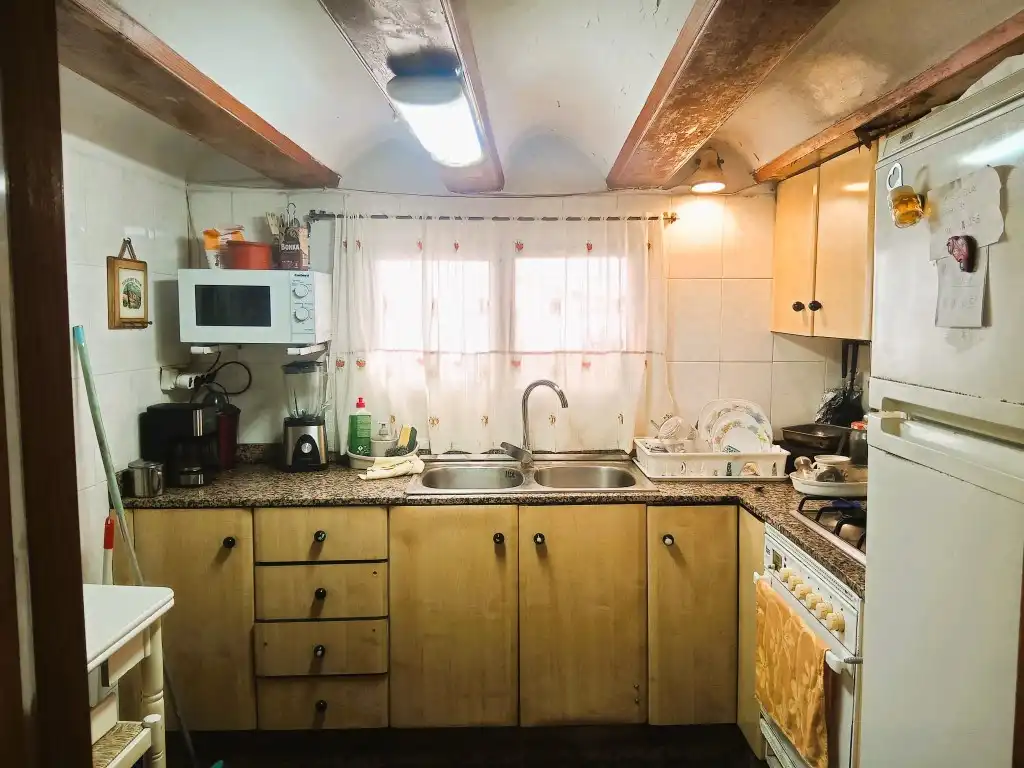 Cocina de Casa o chalet en venta en Calles con Trastero, Amueblado y Horno