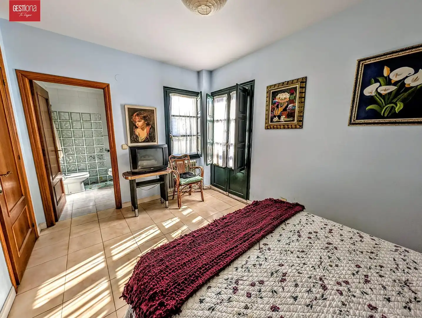 Dormitori de Casa adosada en venda en Noja amb Calefacció, Jardí privat i Terrassa