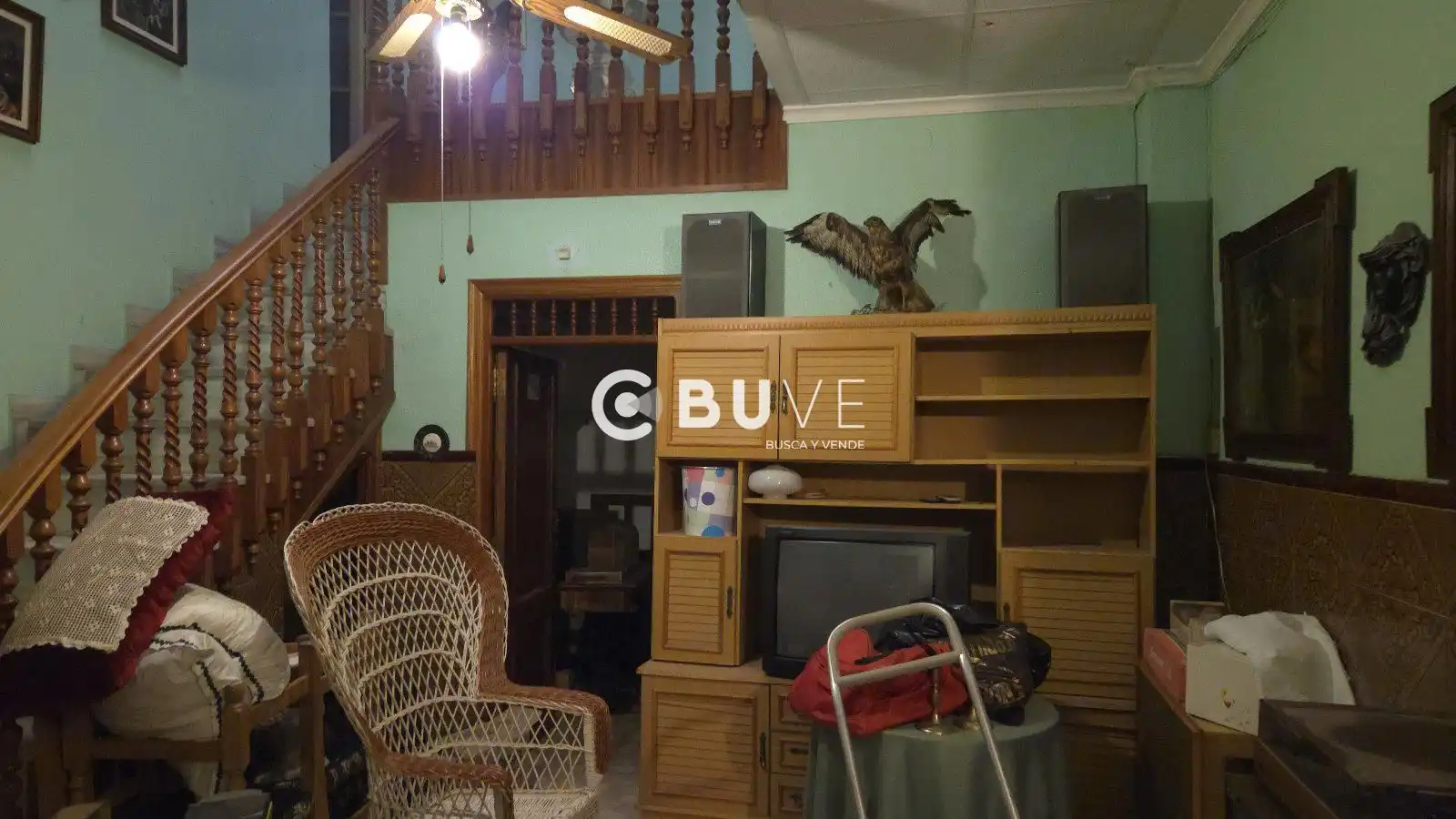 Sala d'estar de Casa o xalet en venda en Miguel Esteban amb Jardí privat