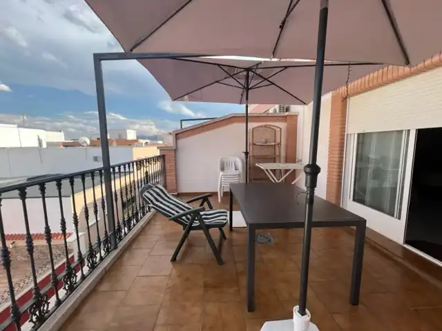 Terrassa de Àtic de lloguer en Puertollano amb Aire condicionat, Calefacció i Terrassa