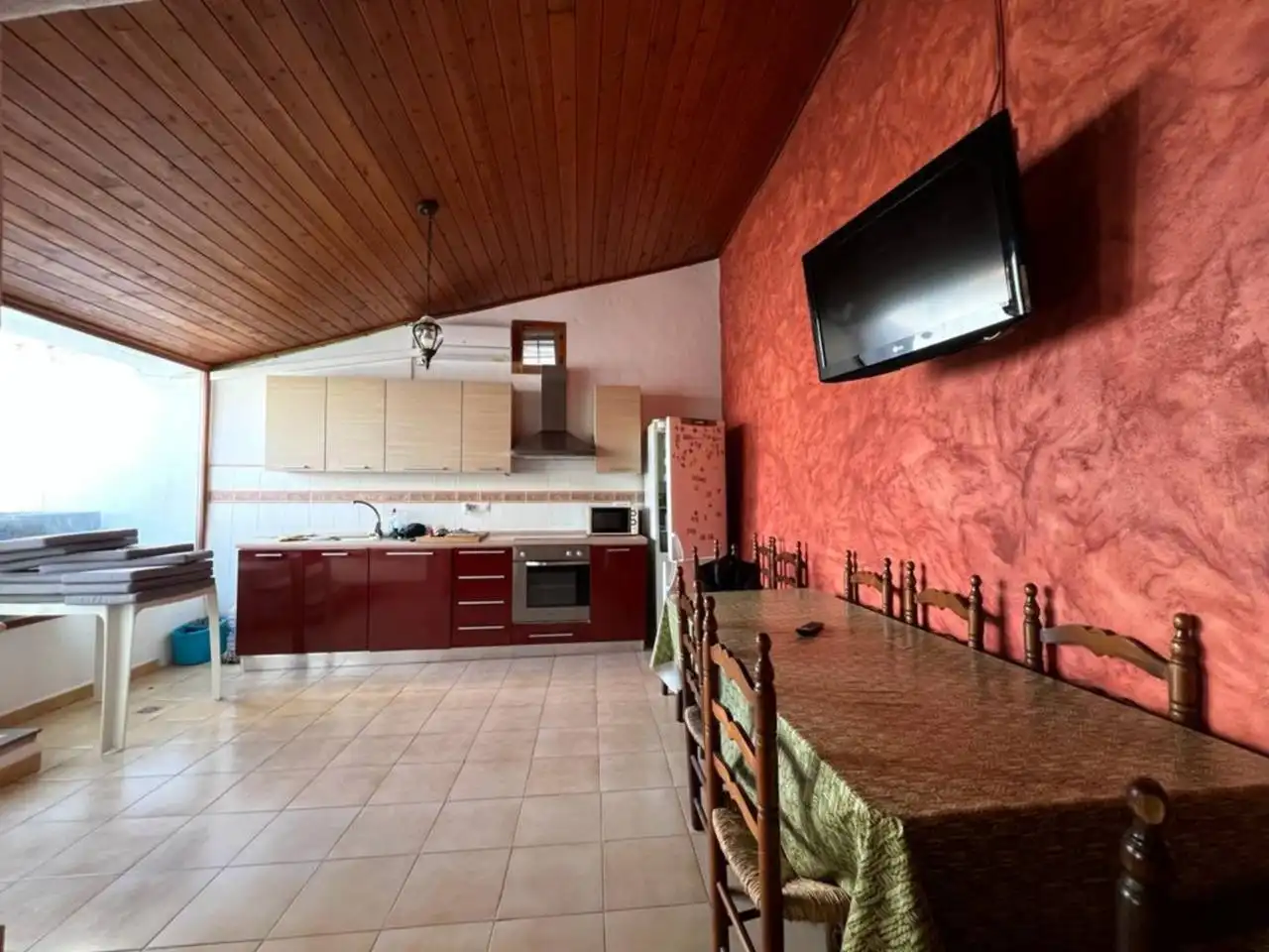 Kitchen of Houses for sale in Penàguila  with Air Conditioner, Heating and Terrace