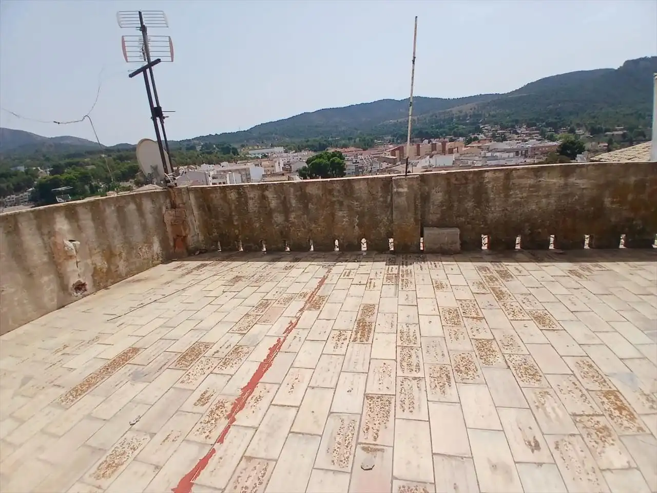Terrassa de Casa adosada en venda en Biar