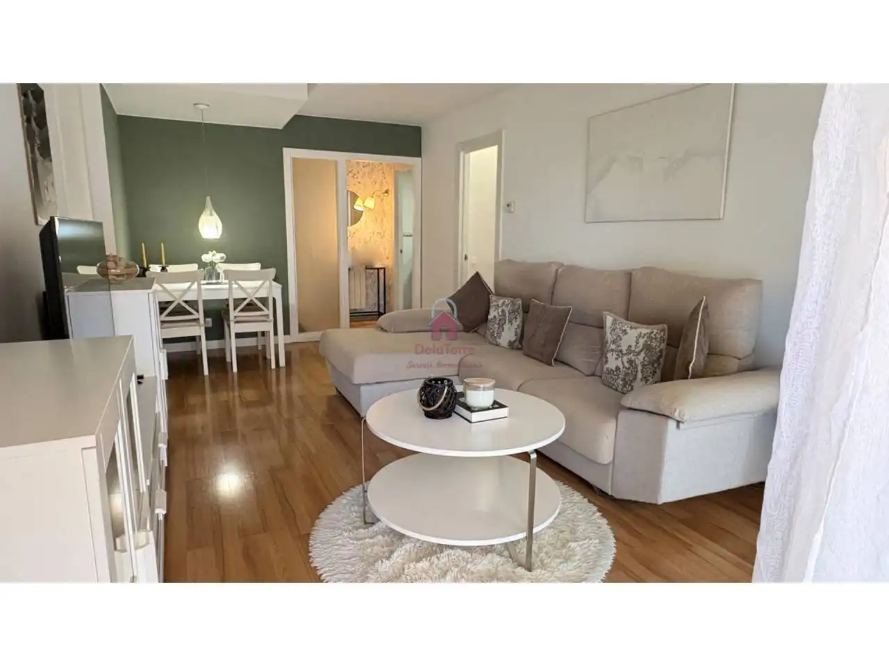 Living room of Flat for sale in Terrassa  with Air Conditioner, Heating and Storage room