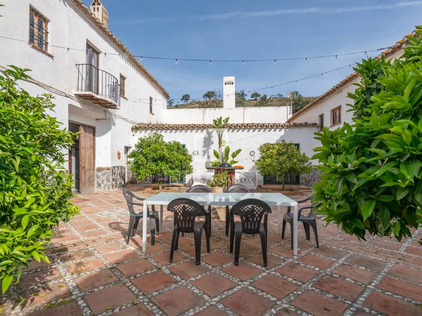 Terrassa de Finca rústica en venda en Málaga amb Jardí privat, Terrassa i Piscina