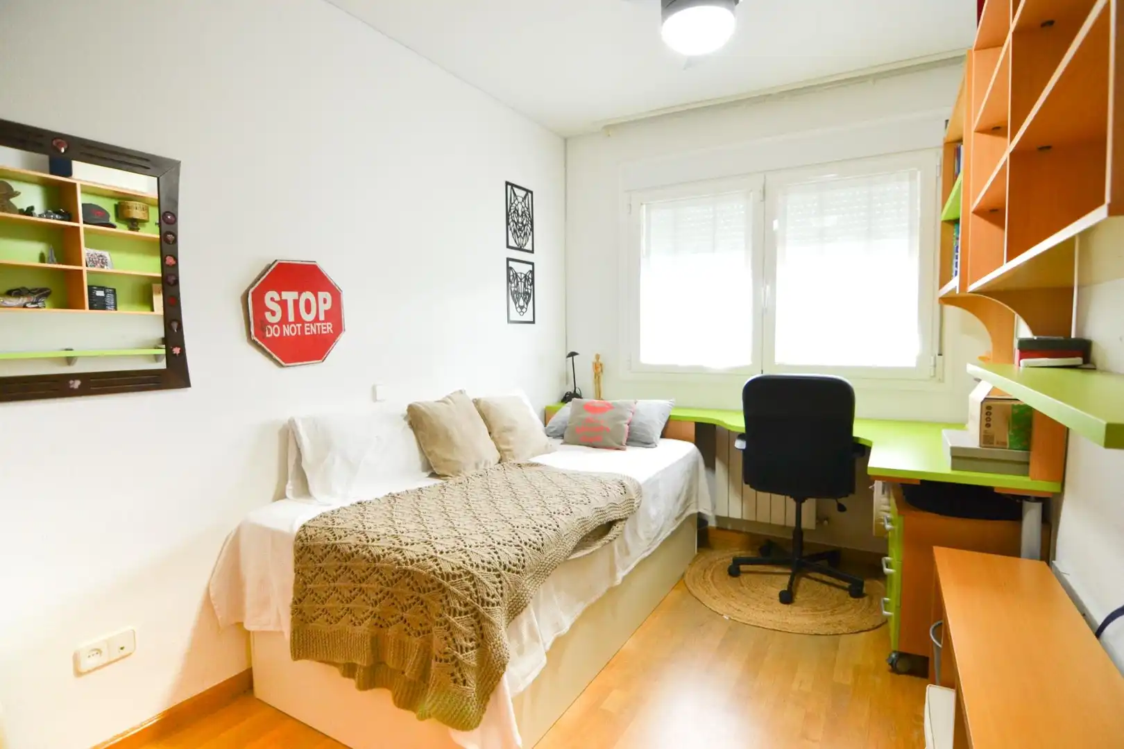 Bedroom of Flat for rent in Villanueva de la Cañada  with Heating and Furnished