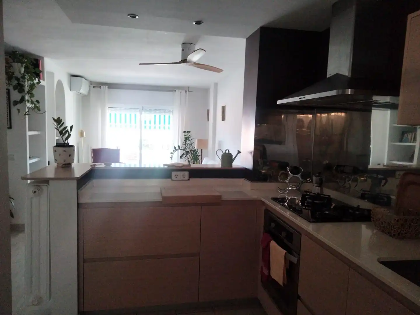 Cocina de Piso de alquiler en  Palma de Mallorca con Terraza y Amueblado
