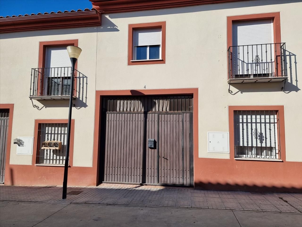 Exterior view of Single-family semi-detached for sale in Pedro Abad  with Parquet flooring and Terrace