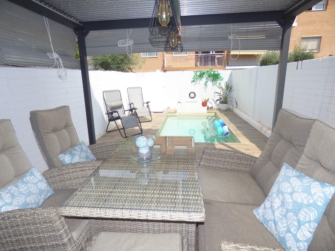 Terrace of House or chalet for sale in Palafolls  with Air Conditioner, Heating and Private garden
