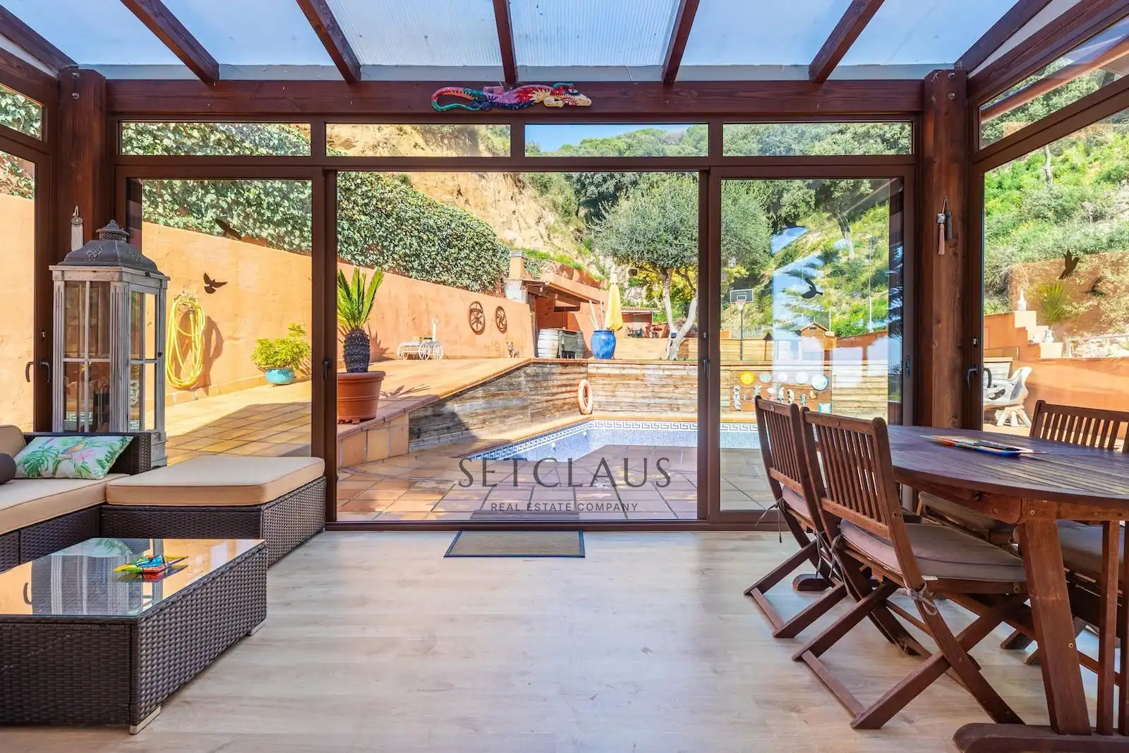 Jardín de Casa o chalet en venta en Teià con Aire acondicionado, Calefacción y Jardín privado