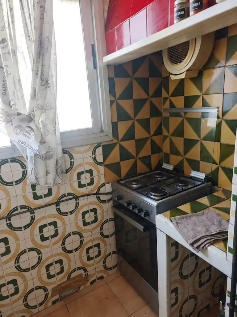 Kitchen of Flat for sale in Benetússer  with Air Conditioner and Balcony