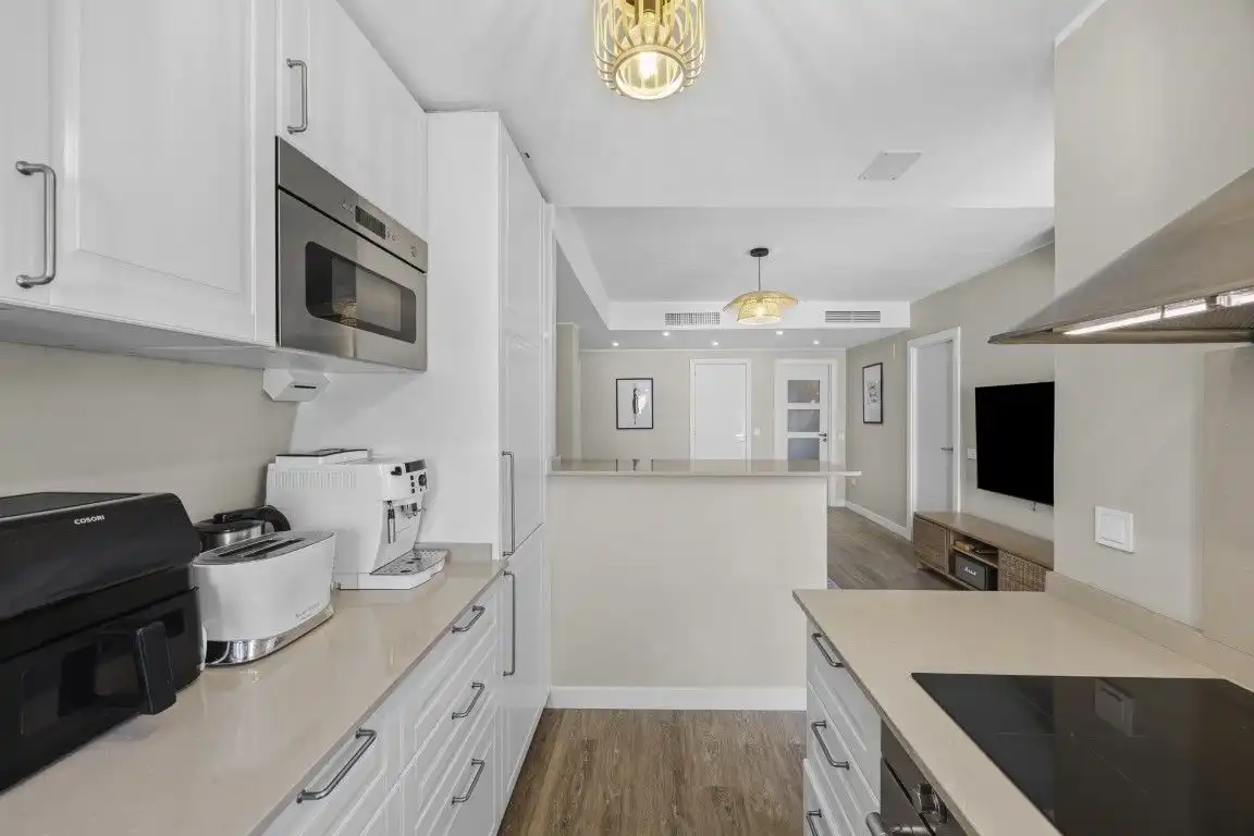 Cocina de Apartamento en venta en Benalmádena con Aire acondicionado, Calefacción y Amueblado